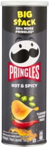 Pringles Potato Chips Hot & Spicy Chips (1 x 165 g) | Shop Online