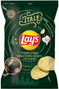 Lay’s Potato Chips Italian Truffle & Garlic Chips (1 x 120 g) | Shop Online