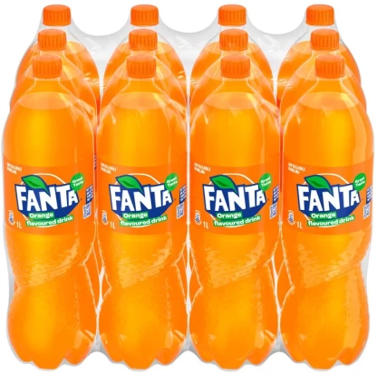 Fanta Sparkling Orange Flavoured Drink (12 x 1 L) | Shop Online
