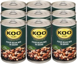 Koo Four Bean Mix Beans (Pack of 12 x 410 g )