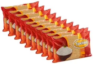 Spekko Long Grain Parboiled White Rice ( Pack of 10 x 2kg)