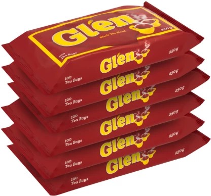 Glen Black Black Tea (6 x 100 Bags) | Shop Online