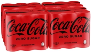 Coca-Cola No Sugar Low Kilojoule Soft Drink (24 x 300 ml) | Shop Online