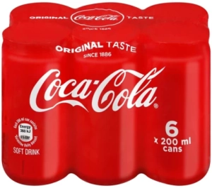 Coca-Cola Original Taste - Soft Drink (6 x 200 ml) | Shop Online
