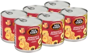 All Gold Apricot And Peach Jam 900 g (Pack of 6) | Shop Online