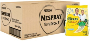 Nestle Nespray Forti Grow Milk Substitutes Powder (400 g, Pack of 16) | Shop Online