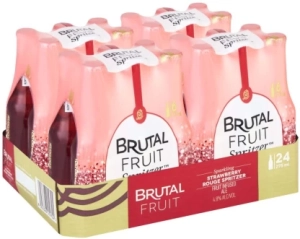 Brutal Fruit Strawberry Rouge Spritzer 24 x 275ml | Shop Online
