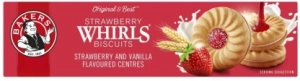 Bakers Strawberry Whirl Biscuits Cream Filled Biscuit (200 g) | Shop Online