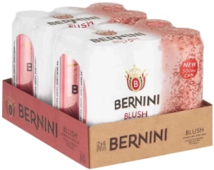 Bernini Blush Spritzer Can 12 x 500ml | Shop Online