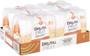 Brutal Fruit Litchi-Seche Spritzer 24 x 500ml | Shop Online