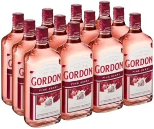 Gordon’s Pink Berry ( Pack of 12 x 750ml, 35 Percent Alcohol Volume)
