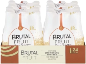 Brutal Fruit Litchi Seche Spritzer 24 x 275ml | Shop Online