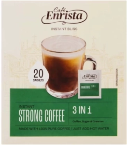 Cafe Enrista 3 in 1 Instant Coffee (12 x 20 g) | Shop Online