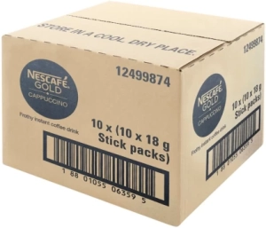 Nescafe Cappuccino Instant Coffee (Cocoa Mint Flavoured, 10 x 18 g) | Shop Online