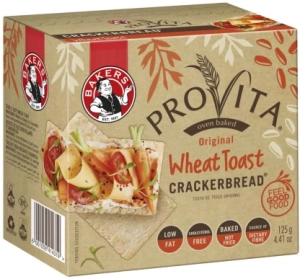 Bakers Provita Original Wheat Toast Cracker Bread Bakery Biscuit (125 g) | Shop Online