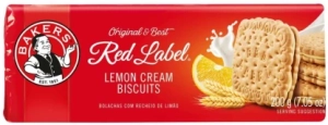 Bakers Red Label Lemon Cream Biscuits Cream Filled Biscuit (200 g) | Shop Online