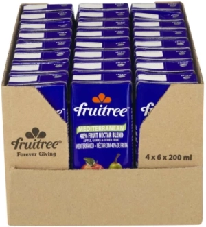 Fruitree Mediterranean Fruit Nectar Blend (24 x 200 ml) | Shop Online