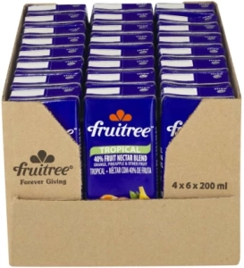 Fruitree Tropical Fruit Nectar Blend (24 x 200 ml) | Shop Online