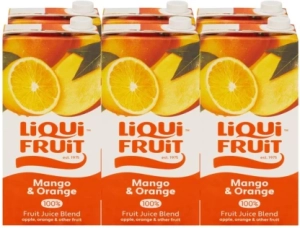 Liqui Fruit Mango & Orange 100% Fruit Juice Blend (6 x 2 L) | Shop Online