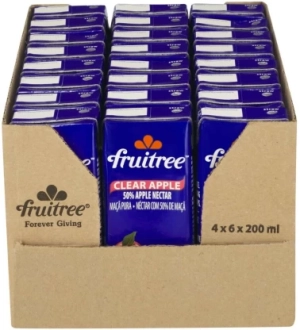 Fruitree Clear Apple Nectar (24 x 200 ml) | Shop Online