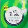 Lil-Lets Essentials Pads Unscented Sanitary Pad  (Pack of 8) - Image 2
