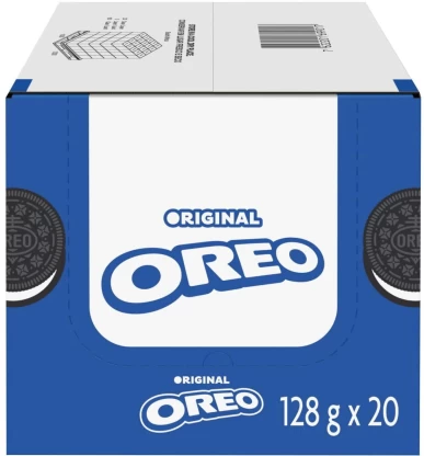 Oreo Original Milk's Favourite Cream Filled Biscuit (133 g, Pack of 20) | Shop Online - Image 2