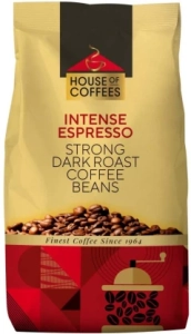 House Of Coffees Intense Espresso Coffee Beans (1 kg) | Shop Online