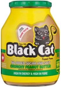 Black Cat Crunchy Peanut Butter 800 g | Shop Online