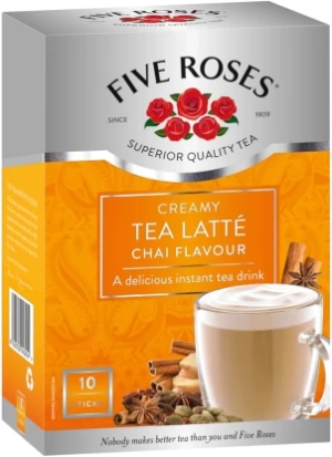 Five Roses Latte Chai-T4 Instant Tea (10 x 22 g) | Shop Online