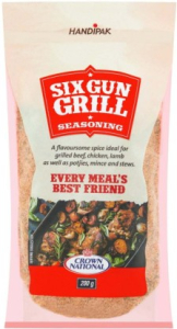 Six Gun Grill Gun Powder (1 x 200 g) | Shop Online