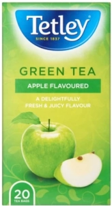 Tetley Apple Flavoured Green Tea (20 Bags) | Shop Online