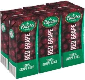 Rhodes 100% Grape Juice (6 x 200 ml) | Shop Online