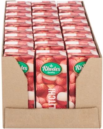 Rhodes Litchi 100% Fruit Juice Blend (24 x 200 ml) | Shop Online