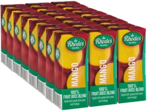 Rhodes Mango 100% Fruit Juice Blend (24 x 200 ml) | Shop Online