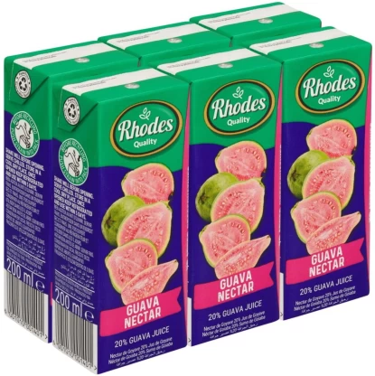 Rhodes Guava Nectar (6 x 200 ml) | Shop Online
