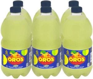 Brookes Oros Lemos Blended Squash (2 L, Pack of 6) | Shop Online
