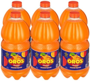 Brookes Oros Original Orange Flavoured Squash (2 L, Pack of 6) | Shop Online