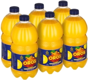 Brookes Oros Pineapple Flavoured Apple Squash (2 L, Pack of 6) | Shop Online