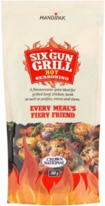 Six Gun Grill Grill Seasoning Hot (1 x 200 g) | Shop Online