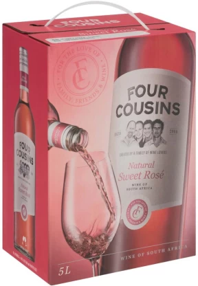Four Cousins Sweet Rose White Wine (5 L) R239 | Shop Online