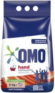 OMO Unbeatable Stain Removal Washing Powder (5 kg, Pack of 4) | Shop Online