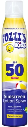 Great White Sunscreen SPF 50 Fozzis Kids Sun Lotion Spray 200 ml | Shop Online