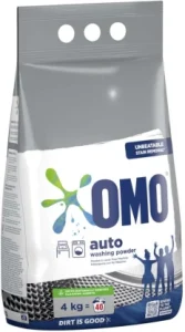 OMO Unbeatable Stain Removal Washing Powder (4 kg, Pack of 5) | Shop Online