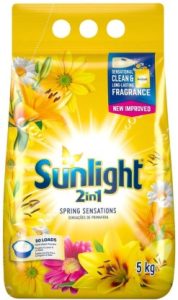 SUNLIGHT 2-in-1 Spring Sensations Washing Powder (5 kg, Pack of 4) | Shop Online