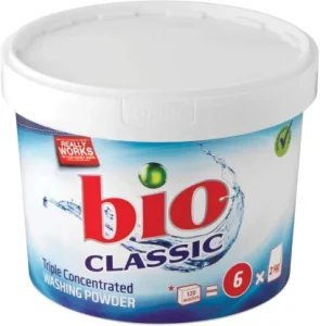BIO CLASSIC Classic Triple Concentrated Washing Powder (3 kg, Pack of 6) | Shop Online