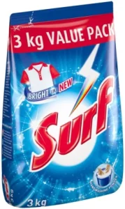 Surf Bright Like New Washing Powder (3 kg, Pack of 6) | Shop Online
