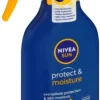 Nivea Sunscreen SPF 50 Protect & Moisture 270 ml | Shop Online - Image 2