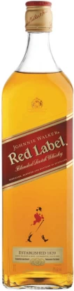 Johnnie Walker Red Label Blended Scotch Whisky (Pack of 12 x 1 L) | Shop Online