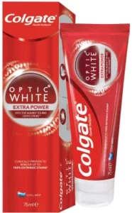 Colgate Optic White Extra Power Toothpaste 75ml | Shop Online