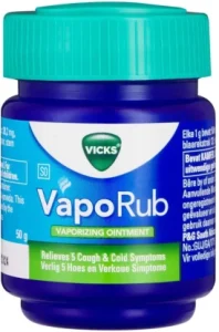 Vicks Vaporizing Ointment 50g Jar